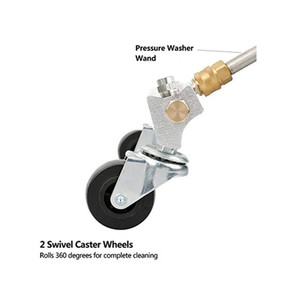 Nettoyeur haute pression pour <span class=keywords><strong>voiture</strong></span>, nettoyeur de dessous de caisse, <span class=keywords><strong>balai</strong></span> à <span class=keywords><strong>eau</strong></span> pour châssis, 4 buses haut/bas - Product Image 5