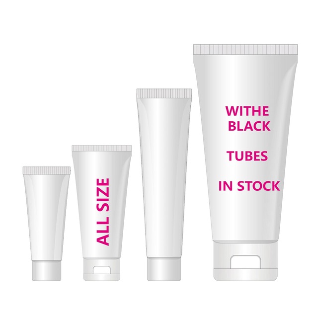 Plastic White Soft Aluminium Hose Packaging 3ml 20ml 30ml 50ml 100ml 120ml 150ml 200ml 300ml 350ml Empty Cosmetic Tube in Stock
