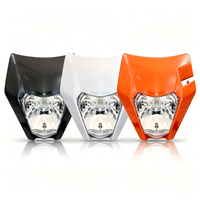 Conjunto de Faros Delanteros LED Súper Brillantes a Prueba de Agua, Luz Alta y Baja, para KTM EXC EXCF Husqvarna FE TE 250 300 450 Enduro