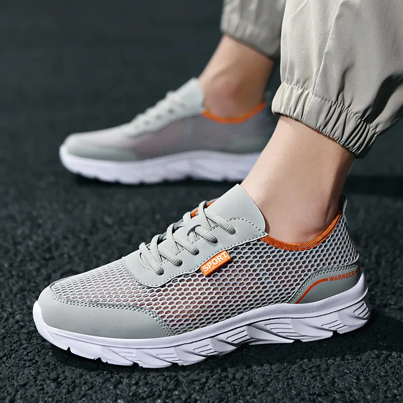 Men's Summer Mesh Sneakers Lightweight Casual Running Shoes plus size sport shoes