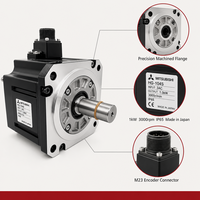 Nuevo Motor Servo AC Original Mitsubishi HG-104S 1kW 3000rpm 3.18Nm IP65 Brida Cuadrada Hecho en Japón Entrega Rápida