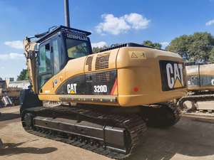 Cat 320D รถขุดมือสองสภาพดีรถขุดตีนตะขาบอุปกรณ์ก่อสร้างสำหรับขายพลั่วพร้อมสายค้อน - Product Image 3