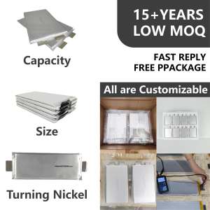 可充电 71ah E71 NMC 3.7V 锂离子软包电池 锐角形尺寸 太阳能灯 电动叉车 3-5C - Product Image 4