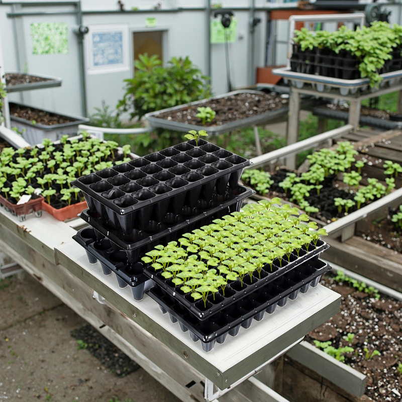 Hydroponic Plastic Seeding Trays Agricultural Vegetable
