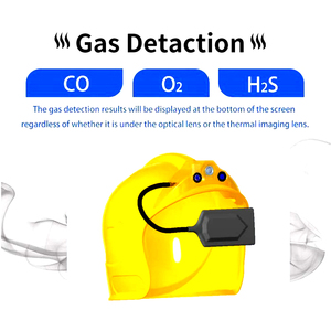 <span class=keywords><strong>Casque</strong></span> de pompier avec caméra infrarouge de détection de gaz par imagerie thermique - Product Image 3