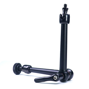 Vente directe d'usine en aluminium 6 "10" 13 "pouces bras magique articulé pour caméra avec vis filetée 1/4" pour accessoires LED de moniteur - Product Image 2