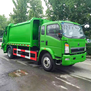 China 4x2 Light-Diesel 5Ton Compactador Cubo de basura Camión de limpieza Transmisión manual Motor Bomba Motor Caja de cambios Núcleo para la venta - Product Image 4