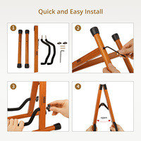 Support de violon en bois massif support de violon détachable accessoire d'instrument de musique support de mandolines produits d'instruments de musique