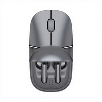 Ensemble Souris et Écouteurs sans Fil Gris – Accessoires Informatiques et Périphériques de Bureau