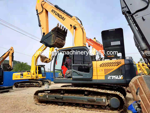 Excavadora de cadenas de segunda mano Hyundai275, máquina de construcción, excavadora Hyundai275 de segunda mano para ingeniería - Product Image 2