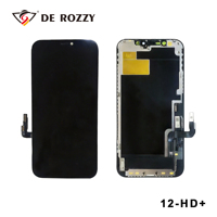 Para iPhone 11/11PRO/11PROMAX/12/12PRO/12PROMAX/ Pantalla LCD HD+ In-cell de Alta Calidad, 500-700 Lúmenes, 1 Año de Garantía, 6.0-6.7 Pulgadas