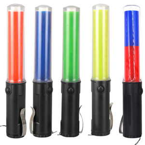 Bastone LED per Traffico Stradale Impermeabile, Lunghezza 26cm, Rosso Giallo Blu Verde Bianco - Product Image 1