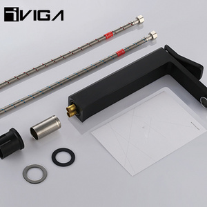 Professionale in ottone massiccio <span class=keywords><strong>alto</strong></span> <span class=keywords><strong>lavabo</strong></span> miscelatori rubinetti a manico singolo <span class=keywords><strong>rubinetto</strong></span> lavello da tavolo per <span class=keywords><strong>lavabo</strong></span> - Product Image 5