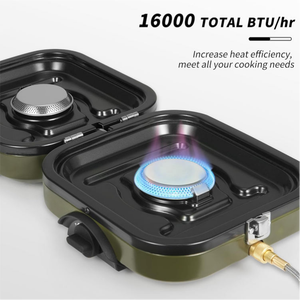 Réchaud à <span class=keywords><strong>gaz</strong></span> compact et portable, design de style bureau, pour <span class=keywords><strong>camping</strong></span>-cars et usage commercial, <span class=keywords><strong>mini</strong></span>-kit de cuisson (butane) en acier inoxydable, produit très vendu - Product Image 5