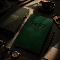 Carnet de notes professionnel A5/A4 à couverture souple avec reliure cousue et cadeau promotionnel Agenda 2027
