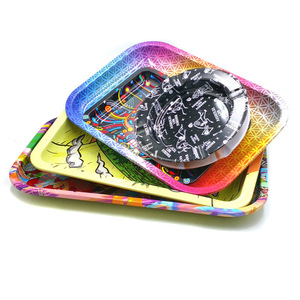 Bandeja Metálica Personalizada al por Mayor para Hierbas, Tabaco y Accesorios para Fumar, Encendedores y Accesorios para Fumar Personalizados - Product Image 5