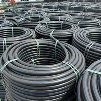 Usine Flexible PE Tuyau Résistant À La Chaleur PE En Plastique Noir Électrique Flexible Rouleaux HDPE Électrique Conduit Tube