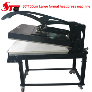 Máquina de prensado en caliente <span class=keywords><strong>para</strong></span> camisetas, máquina de impresión magnética Manual de gran formato, apertura automática, dibujo de 80x100 cm, Diseño Artesanal por sublimación - Product Image 6