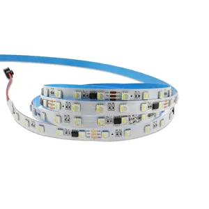 RGBW LED Strip Không Thấm Nước 12V 24V 5050SMD Led Chiếu Sáng Led Linh Hoạt 5050 Địa Chỉ RGBW Led Strip 4 In1