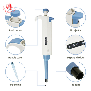 Pipette điều khiển kỹ thuật số 100-1000ul cơ khí vi y tế phòng thí nghiệm Pipette bút - Product Image 4