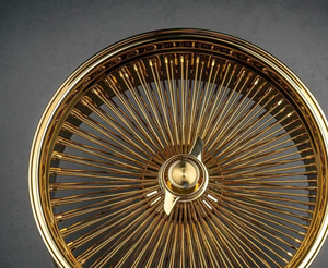 ล้ออัลลอยเคลือบทองขนาด 26 นิ้ว ดีไซน์หลายก้าน 5x114.3 PCD แบบยูนิเวอร์แซล เหมาะสำหรับการดัดแปลง/อัพเกรด - Product Image 3