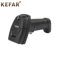 Escáner de Códigos de Barras 2D de Fábrica, Lector de Códigos QR Inalámbrico Bluetooth y con Cable de Alta Precisión y Estabilidad para Logística de Supermercados