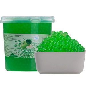 1,3 kg jalea de manzana verde Konjac forma redonda con sabor a fruta <span class=keywords><strong>Bobba</strong></span> para perlas té en polvo - Product Image 1