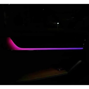 2024-2025 9Y0 Car Modification and Upgrade Interior <b>Door</b> Lights LED Atmosphere Lights for Cayenne - Product Image 5