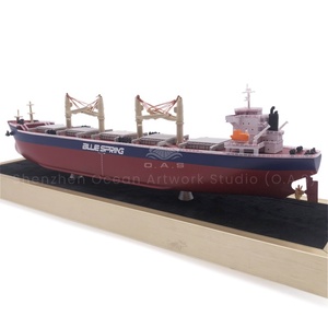O.A.S Nhà Sản Xuất Chất Lượng Cao Tàu Mô Hình Kinh Doanh Quà Tặng Hàng Hóa Thuyền Mô Hình Tùy Chỉnh 35Cm Bluespring Số Lượng Lớn Tàu Sân Bay Mô Hình - Product Image 2