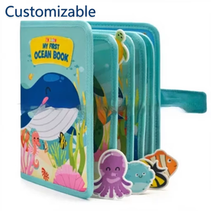 BABUR Spot Baby - Tablero de Aprendizaje Temprano con Animales de Granja para Niños, Libro de Historias con Árbol de Frutas de Fieltro para Niños Pequeños - Product Image 1