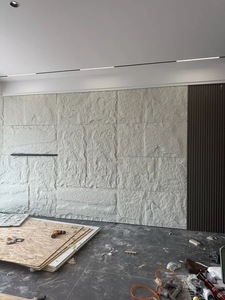 Panneaux muraux <span class=keywords><strong>en</strong></span> <span class=keywords><strong>pierre</strong></span> artificielle PU, modernes, imperméables, faible entretien, revêtement mural <span class=keywords><strong>extérieur</strong></span>, bardage <span class=keywords><strong>extérieur</strong></span> - Product Image 5