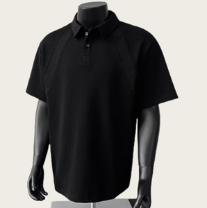 Camiseta <span class=keywords><strong>de</strong></span> Golf para Hombre <span class=keywords><strong>de</strong></span> Alta Calidad, Anti-Pilling, Cuello Camisero, Jersey Sólido, Talla Grande (6XL), Tejido <span class=keywords><strong>de</strong></span> Punto Corto, Impresión 3D, 100% Algodón - Product Image 3