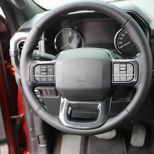 อุปกรณ์ตกแต่งรถยนต์คุณภาพสูง WZXD ชุดแต่งพวงมาลัยคาร์บอนสำหรับ F150 ปี 2023 - Product Image 6