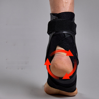 Attelle de cheville en néoprène à compression élevée avec stabilisateurs latéraux réglables – Offre Spéciale