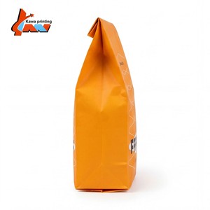 Boîte à sandwich en papier orange imprimée sur mesure, emballage à emporter pour café, boîte à lunch jetable de qualité alimentaire avec logo pour restaurant - Product Image 4