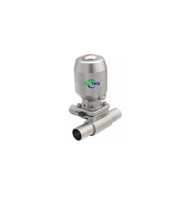 Valvola a diaframma sanitaria per saldatura a <span class=keywords><strong>3</strong></span> vie in acciaio inossidabile Steel316 - Product Image 2