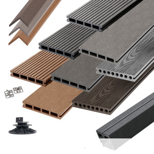 Los mejores precios Tablero de cubierta compuesto WPC Cubierta sintética compuesta a prueba de agua - Product Image 1