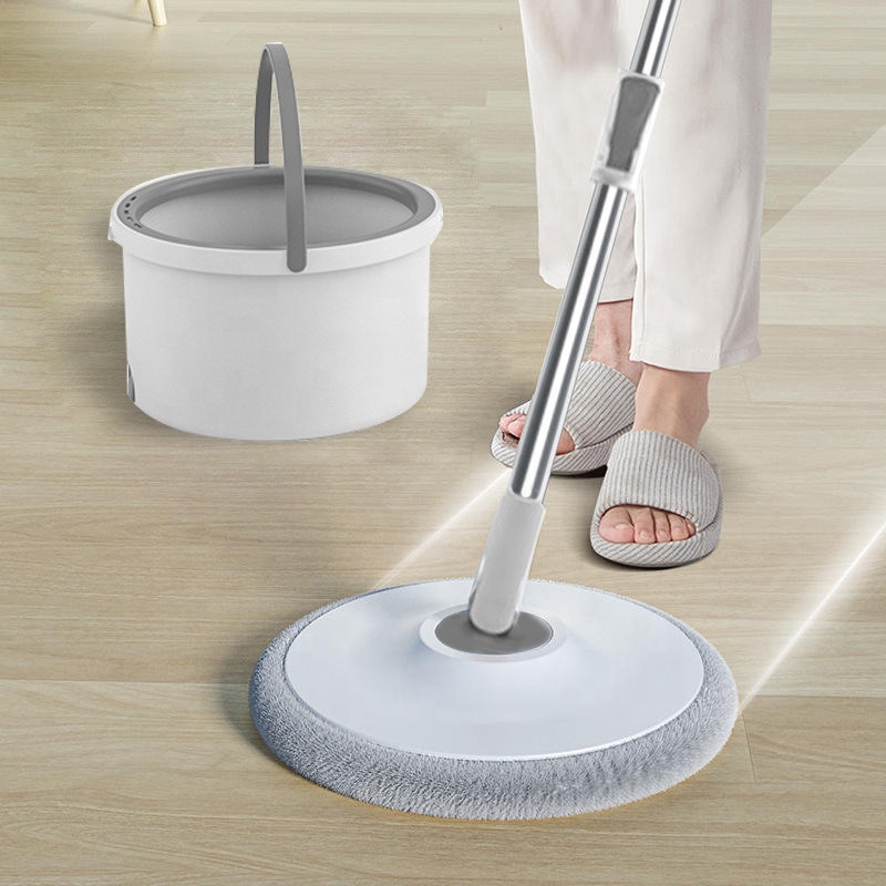 Вращающаяся на 360 градусов Швабра в новом стиле, чистящая вода и грязная вода, разделяющая круг для столовой, трапециевидная Швабра для уборки