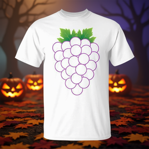 Camiseta de Halloween con diseño de uvas, talla mediana, unisex para adultos - Product Image 3