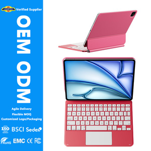 Pour la vente en gros, étui clavier magnétique sans fil BT pour iPad Pro 13" M4 M5, ultra-fin 8,5 mm, housse de tablette, ODM OEM/Marque privée - Product Image 1
