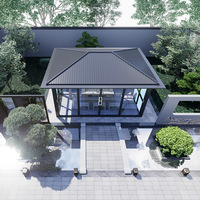 Arches en aluminium Arbours Pergolas Bridge Garden Gazebo