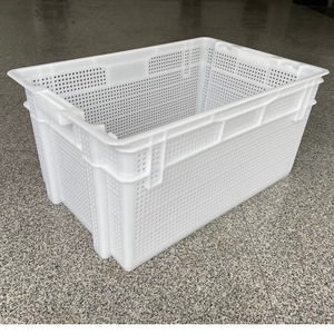 Turnover Box 550x400x260mm <b>Stackable</b> Plastic Crate For Fresh Produce Storage And Transport - Product Image 4