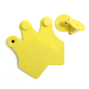 YTET026 <span class=keywords><strong>YUSTON</strong></span> Etiquettes d'oreille pour animaux pour porcs - Matériel TPU Marquage laser Design visible 80x58mm - Product Image 5