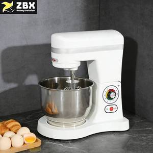 Équipement alimentaire, mini robot de cuisine 5L, équipement de boulangerie, appareils électroménagers, mixeur alimentaire électrique pour la cuisine avec tête inclinable à 10 vitesses - Product Image 1