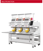 Machine à coudre numérique automatique, pour la broderie commerciale/industrielle, avec 3 têtes,