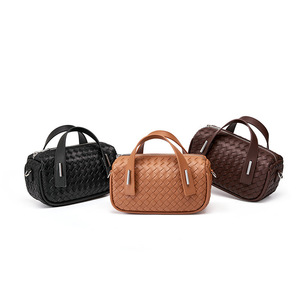 Túi Xách Nữ Dệt Da Bò Túi Gối Đơn Giản Thời Trang Sang Trọng Mới 2023 Túi Xách Tay Đeo Chéo Nữ Đeo Chéo - Product Image 5