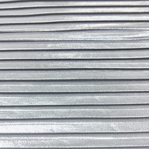 Tissu interlock respirant en polyester solide, tissu interlock plissé 100% polyester pour robe/ - Product Image 3