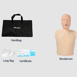 Mannequin de simulateur de <span class=keywords><strong>réanimation</strong></span> pulmonaire demi-corps en PVC CPR-100A Simple humain électronique avec Mannequin de lumière LED - Product Image 6