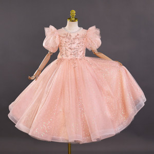Vestido de Princesa para Niña, Traje de Fiesta de Cumpleaños, Vestido de Gala, Ropa Infantil al por Mayor, Vestido Largo de Navidad - Product Image 2
