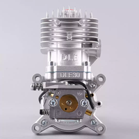 Moteur à essence/pétrole en métal DLE30 DLE 30CC d'origine avec carburateur Walbro pour avion modèle réduit RC à aile fixe